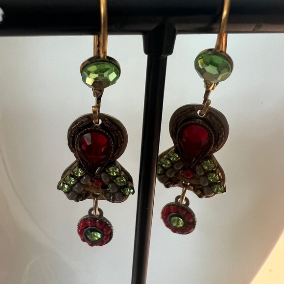 Adaya Earrings Vintage Signed - Picture 6 of 13